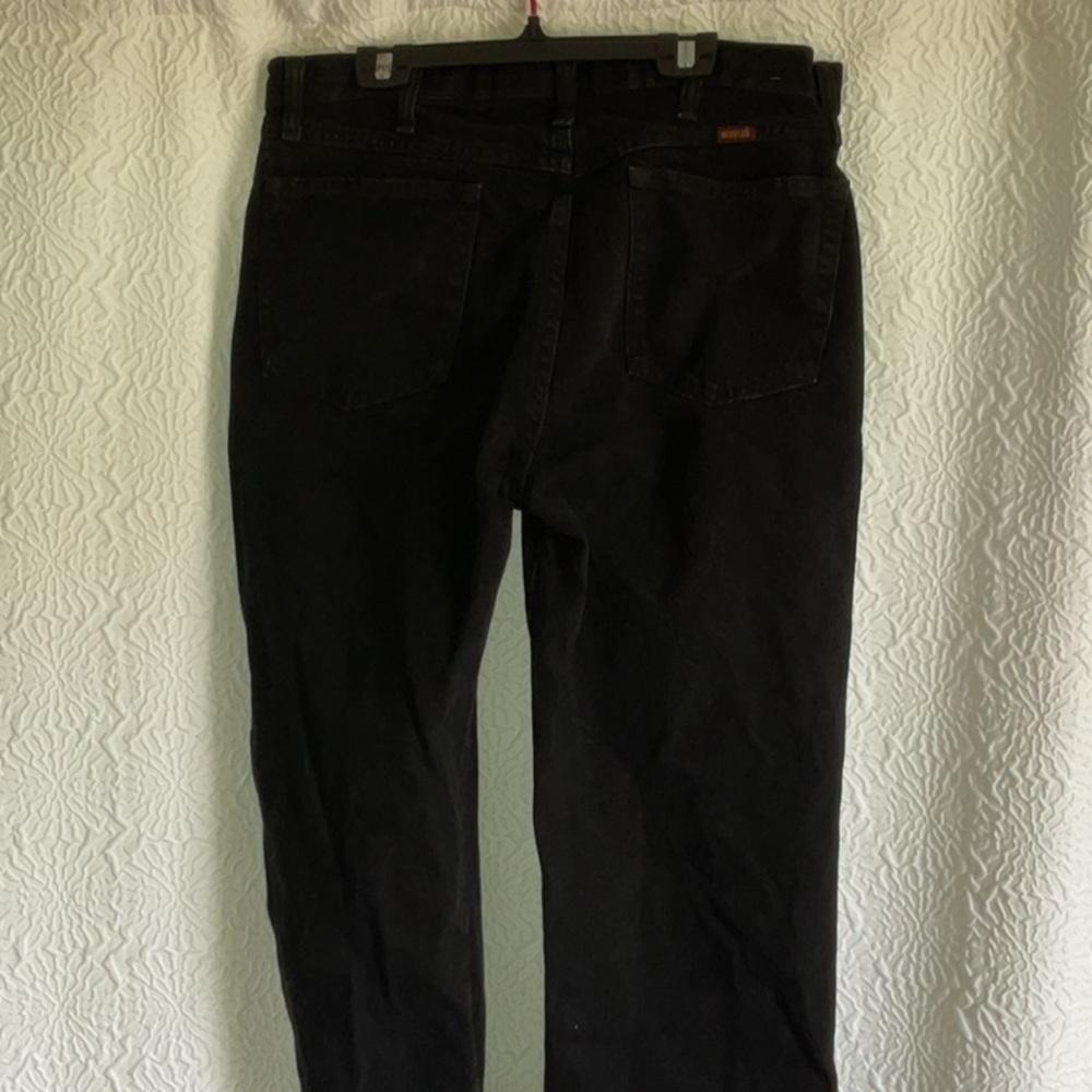Rustler Black vintage Relaxed Denim Jeans western vintage
